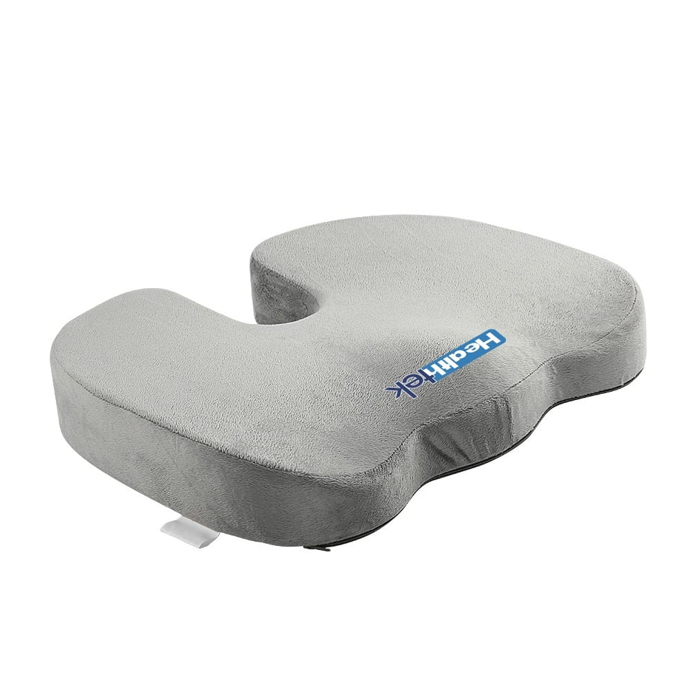 HealthTek Cushion Seat – Tailbone Pain Relief for Office & Home Chairs
